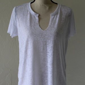 UO Project Social T Raw Edged Tee